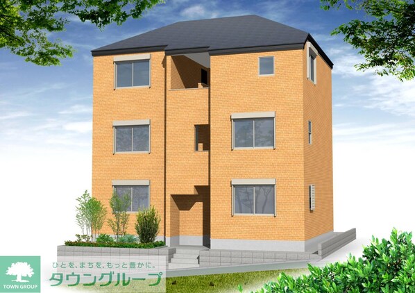 (仮称)港北区岸根町アパートの物件外観写真